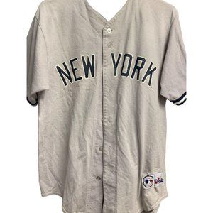 Yankee Jersey Shirt W/Buttons Pre Owned Sz Large